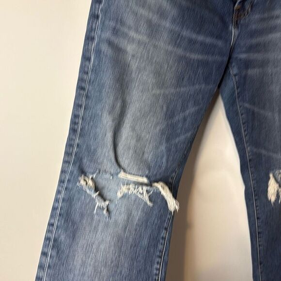 Abercrombie & Fitch Men’s Athletic Skinny Stretch Jeans - Distressed, Size 34x32 - Picture 5 of 9